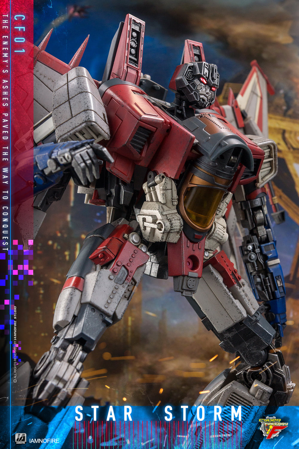 CybertronFactory CF-01 Star Storm Toy Photography Images by IAMNOFIRE
